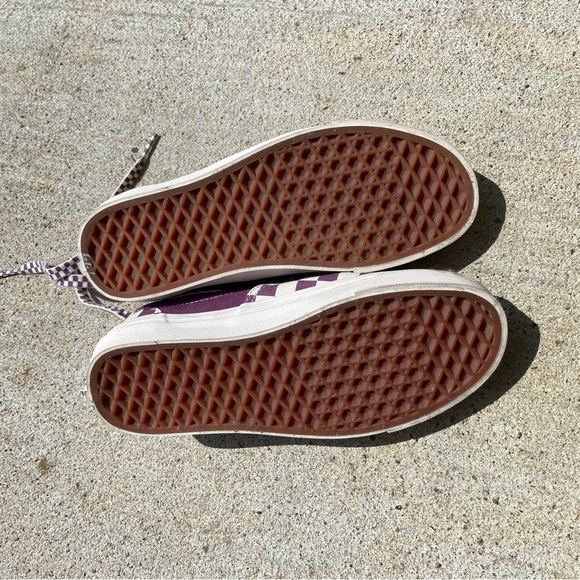 Rare Vans Style 95 Lacey DX Purple Checker - Picture 7 of 7